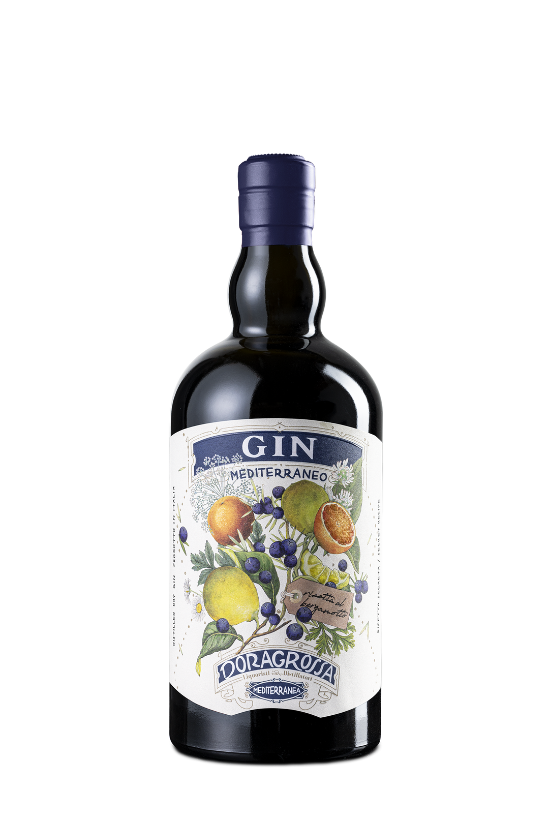 Doragrossa Gin Mediterraneo al Bergamotto 45º 70cl